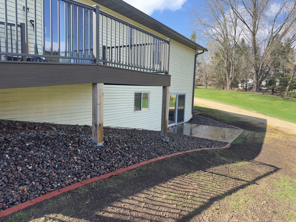 Gallery photos for Rock Bed Renovation  in Glenwood City: Image #1